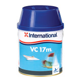 International VC 17m Graphite, 750 ml - 2 L, dünnschichtiges Antifouling für Segel- und Motorboote, für GFK, Holz, Stahl, Blei. Unterwasserschiff, Unterwasserbereich, Mittel gegen Bewuchs, Überwasserschiff, Yachtfarben
