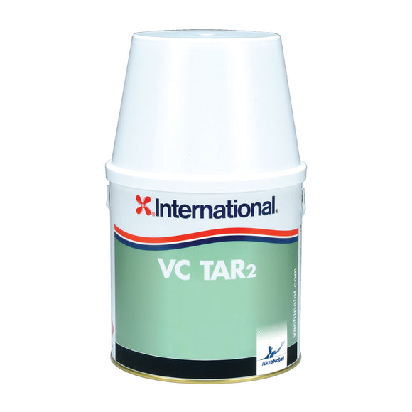International VC Tar2 Farben: Gebrochen Weiss, Schwarz 1 - 2.5 L, 2-Komponenten Epoxygrundierung, Osmoseschutz auf GFK und Korrosionsschutz auf Metallen.