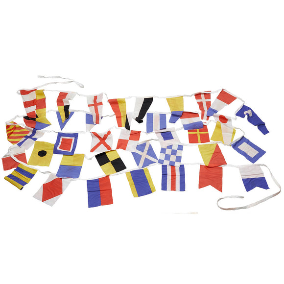 Internationales Flaggen-Set - Wimpel-Set, Wimpel international. Wimpelschnur, Flaggen international, 