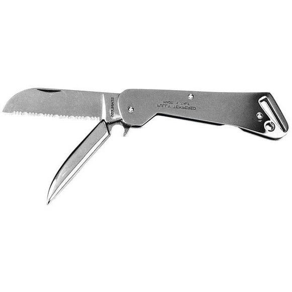 Messer, Taschenmesser, Klappmesser, Länge: 18.5 cm, Segler-Messer, Seglermesser, Bootsmesser. Clipper-Knife