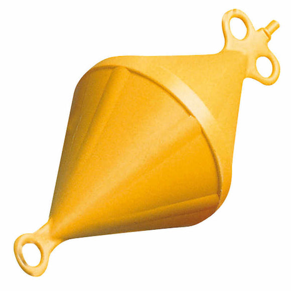  Ankerboje, Mooring Boje, Mooring buoy, mit drei Augen. Durchmesser 28 cm, Farbe: gelb