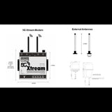 5G-Router 5G Xtream, Dual-Band-WLAN, Starlink-WAN, 3 Antennen