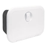 Zugangsluke mit Box Weiß
