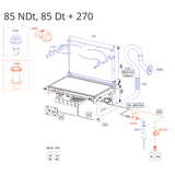 Diesel-Keramikkocher 85DT mit zwei Kochplatten