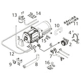 Diesel-Wasserheizgerät Thermo Top Pro 120/150, bis 15 kW