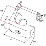 25L Fäkalientank für das WC and Bord. WC an Bord, Toilette an Bord, Fäkalien-Tank. Abwassertank. 