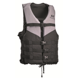  Rettungsweste Olympia, Grösse: S. für 30-50 Kg. Schwimmweste, Notausstattung Mannschaft, Sicherheitsausstattung, Farbe: grau-schwarz