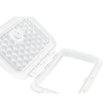 Zugangsluke für Segel- und Motorboot, Masse: 459 x 514 mm, Farbe: weiss. Hatch